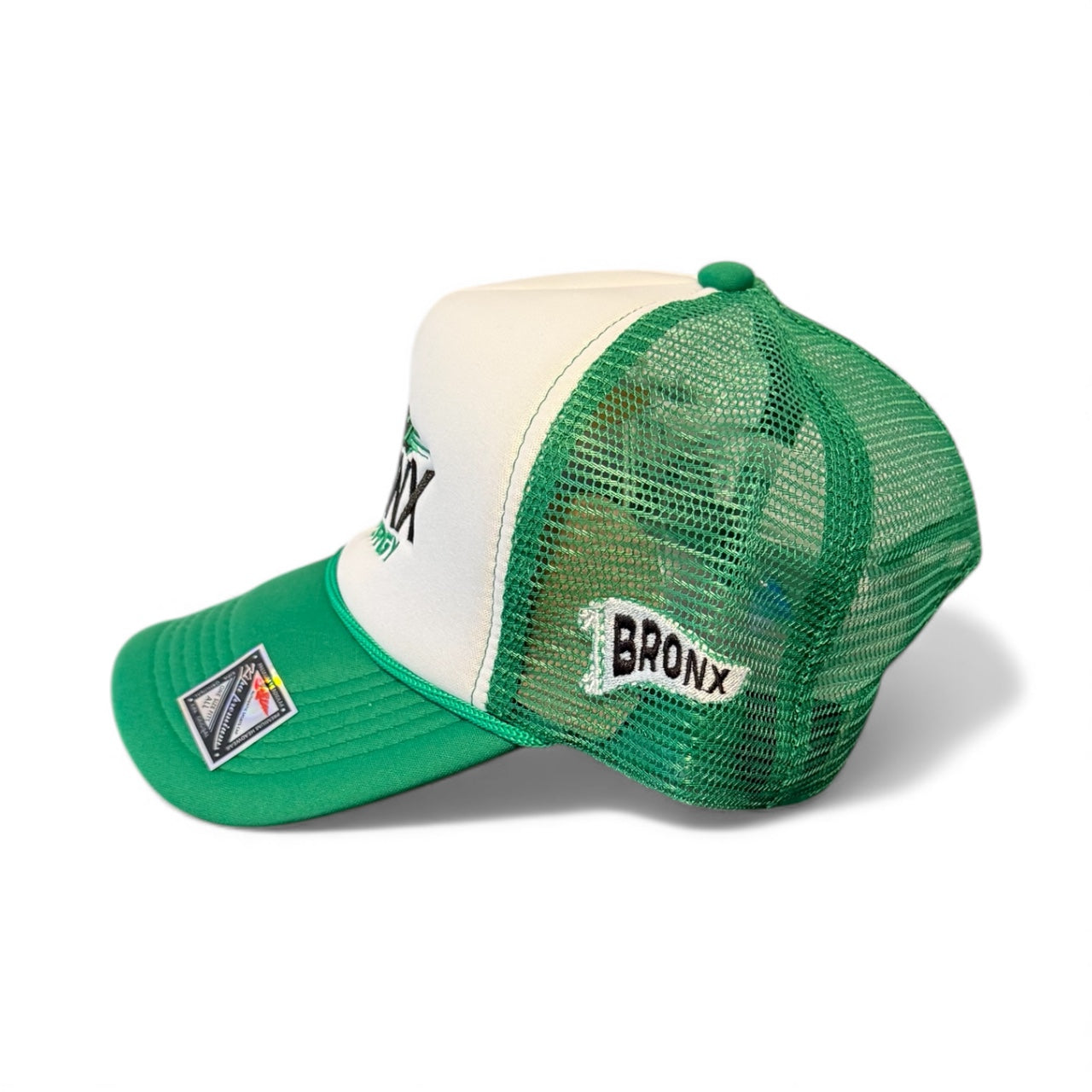 BIG BRONX ENERGY TRUCKER HAT- Kelly Green "YANKEE EDITION"