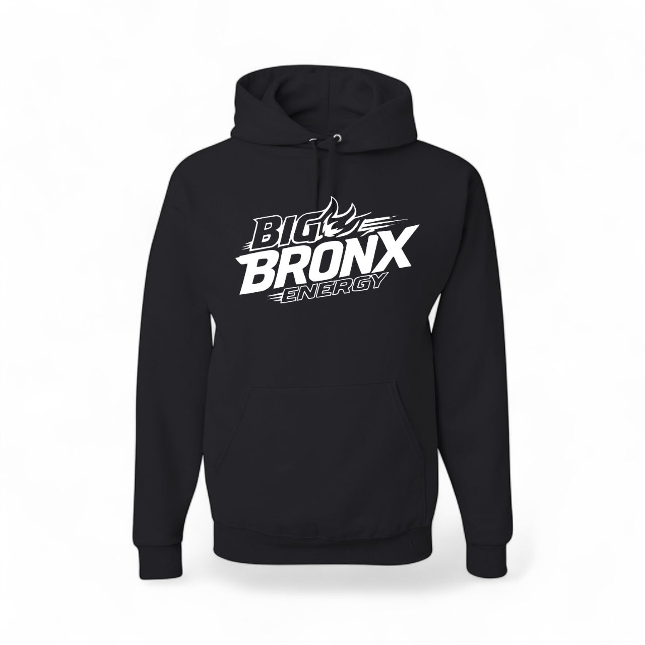 BIG BRONX ENERGY- BLACK/WHITE HOODIE