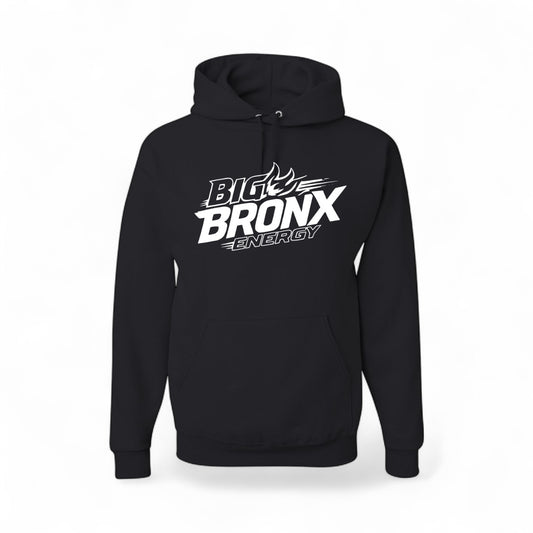 BIG BRONX ENERGY- BLACK/WHITE HOODIE