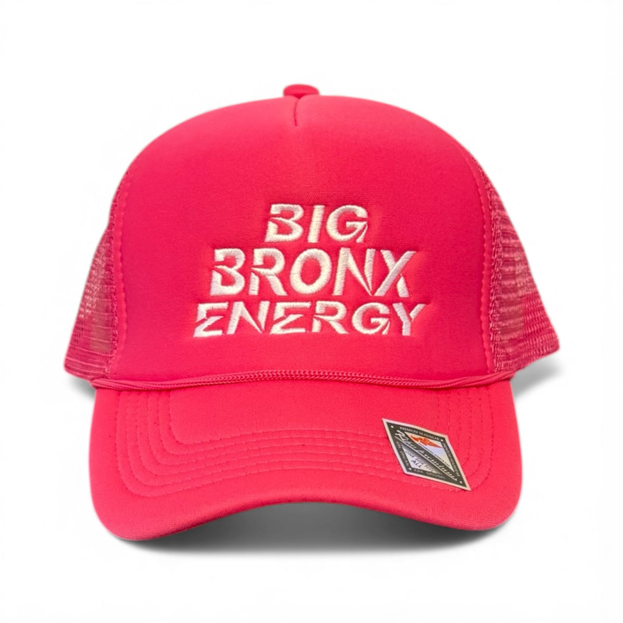 BIG BRONX ENERGY TRUCKER HAT- HOT PINK