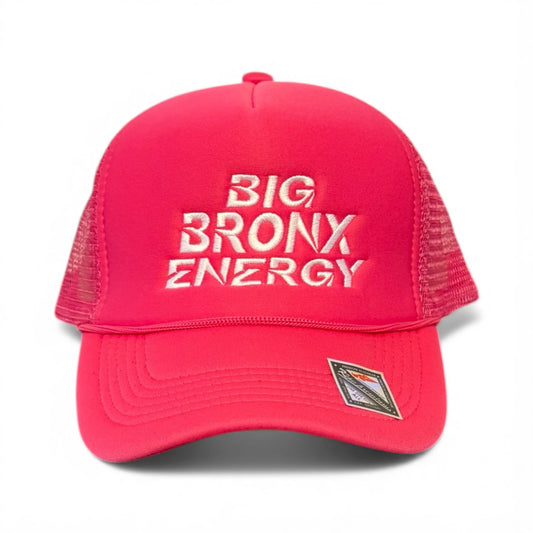 BIG BRONX ENERGY TRUCKER HAT- HOT PINK